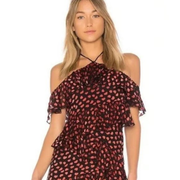 Alice and Olivia excellent condition ruffle heart dress - Picture 7 of 12